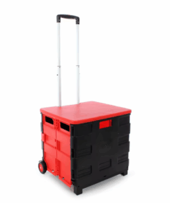 Multifunctional Folding Portable Storage Cart with Wheels