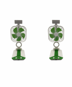 Multifunctional Rechargeable Foldable Fan- KC-5900 - Set Of 2