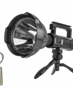 Multifunctional Rechargeable Spotlight Flashlight With TIT Keychain