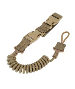 Multifunctional Tactical Spring Lanyard - TAN