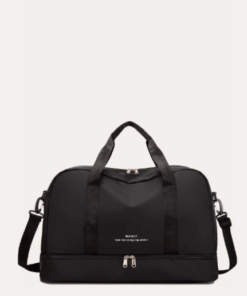 Multifunctional Travel Gyml Tote Bag - Black