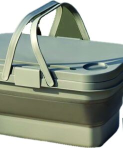 MultifunctionalPortablePicnicStorageBasket,FoldableOutdoorStorageCampingBox