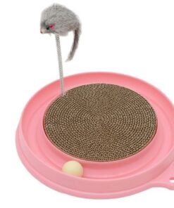 Multipurpose Cat Scratcher Track Toy