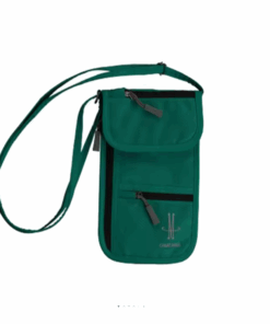 Multipurpose Passport Zipper Holder - Light Green