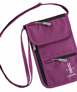 Multipurpose Passport Zipper Holder - Purple