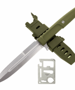 Multipurpose Tactical Combat Fixed Blade Knife - Green