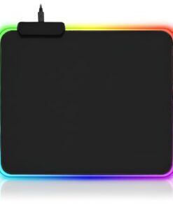 Multiuse Anti-Slip Illuminated LED Breathing RGB Gaming Mousepad