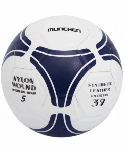 Munchen Laminated Soccer Ball - White - Size: 5
