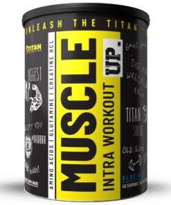Muscle Up Intra Workout, Blue Razz 40 Servings - Net Wt.300g