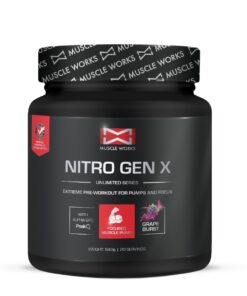 Muscle Works Nitro Gen X 640g Grape Burst