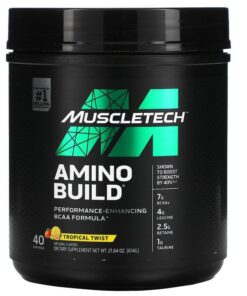 MuscleTech Amino Build Tropical Twist - 614g