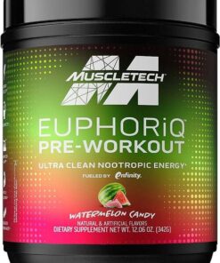 MuscleTech EuphoriQ Pre-workout Watermelon Candy - 342g - 20 serv