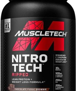 MuscleTech Nitro-Tech Ripped Performance Series Fudge Brownie - 907g