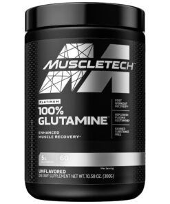 MuscleTech Platinum 100% Glutamine Powder Unflavoured - 300g