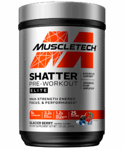 MuscleTech Shatter Elite Pre Workout Glacier Berry - 459g