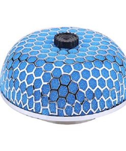 Mushroom Filter Sponge Honeycomb Performance Filter - 76mm Blue