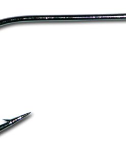 Mustad 37177PP2/0 Mega Bite Worm Fishing Hook - Black