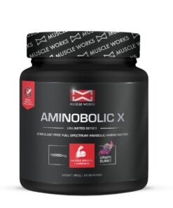 MW Aminobolic X (5 in 1 Growth Amino Acids ) 660g Grape Burst
