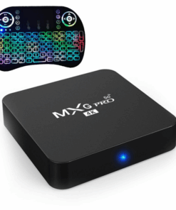 MXQ Pro 16GB/256GB (Disney,DSTV STREAM, Netflix, Kodi) +Backlight Keyboard