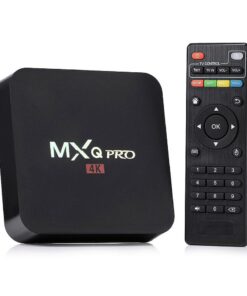 MXQ Pro 4K 1GB Multimedia Player with wireless backlit mini keyboard