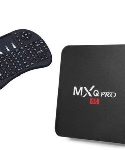 MXQ Pro 4K Android TV Box Media Player with Mini Wireless Keyboard
