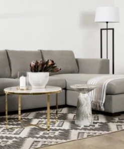 Mykonos Daybed, Right Hand Facing, Taupe