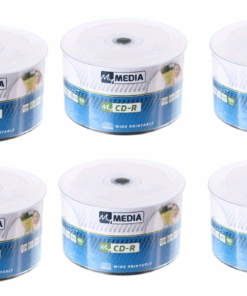 MyMedia CD-R 52x 700MB Wide Printable 50 Pack Wrap - PACK OF 6