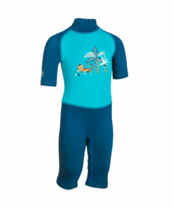 Nabaiji Baby / Kids' Short-Sleeved Anti-UV Swimming Wetsuit