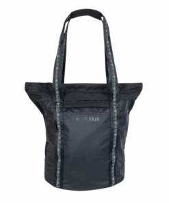 Nabaiji Swimming Hold-all Carry Bag - Black - Blue Mandala Stitching