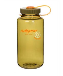 Nalgene Wide Mouth Sustain Bottle 1L/32oz - Olive w/Olive Cap