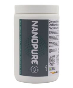 NanoPure Premium Surface Disinfectant - HOCL - Effervescent Tablet - 6g - 40 Pack