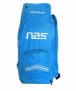 NAS Armour Cricket Kit Bag for Adults, Boys, Girls, Unisex with Wheels - Blue