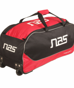 NAS Cricket Kit Bag for Adults, Boys, Girls, Unisex - Red