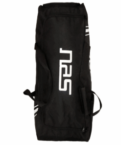 NAS Swift Cricket Duffle K Bag for Adults, Boys, Girls, Unisex with Wheels - Black, White