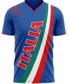 National Flag Supporters T-Shirt - Italia - L