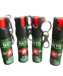 Nato Key Chain Pepper Spray - 4 Pack (20ml)