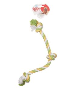 Natura Three Knot Rope Dog Toy
