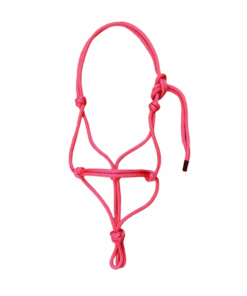 Natural Horsemanship Rope Halter / Headcollar - Size COB - Made in SA - Watermelon