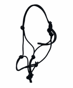 Natural Horsemanship Rope Halter / Headcollar - Size FULL - Made in SA - Black