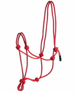 Natural Horsemanship Rope Halter / Headcollar - Size FULL - Made in SA - Cherry