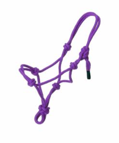 Natural Horsemanship Rope Halter / Headcollar - Size FULL - Made in SA - Grape