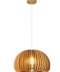 Natural Wooden Pendant Light -MRUL