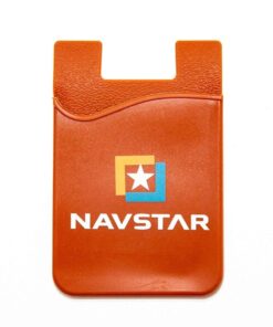 Navstar Cell Phone Stick -On Wallet Credit Business ID Card Holder - 100 Pack