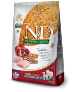 N&D Ancestral - Chicken, Spelt, Oats & Pomegranate 12kg