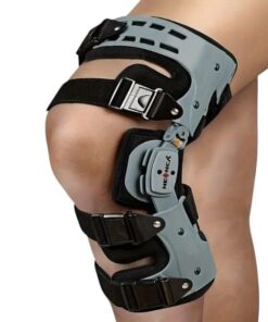Neenca Unloading Rom Knee Pad, Hard Shell Adjustable Recovery Brace