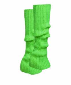 Neon Leg Warmers - Lime Green