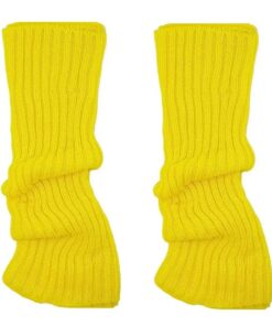 Neon Leg Warmers - Yellow