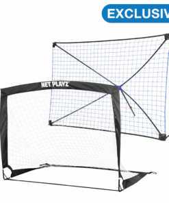 Net Playz Soccer Training Set - Soccer Goal and Rebounder