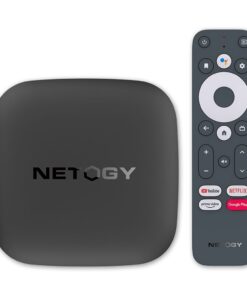 NETOGY Android TV Box 4K - Google and Netflix Certified