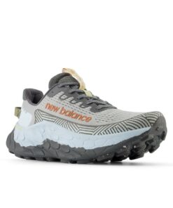 New Balance Men's Fresh Foam X More Trailv3 Trail Running Shoes - Raincloud/Quarry Blue/Infield Clay - UK 9.5